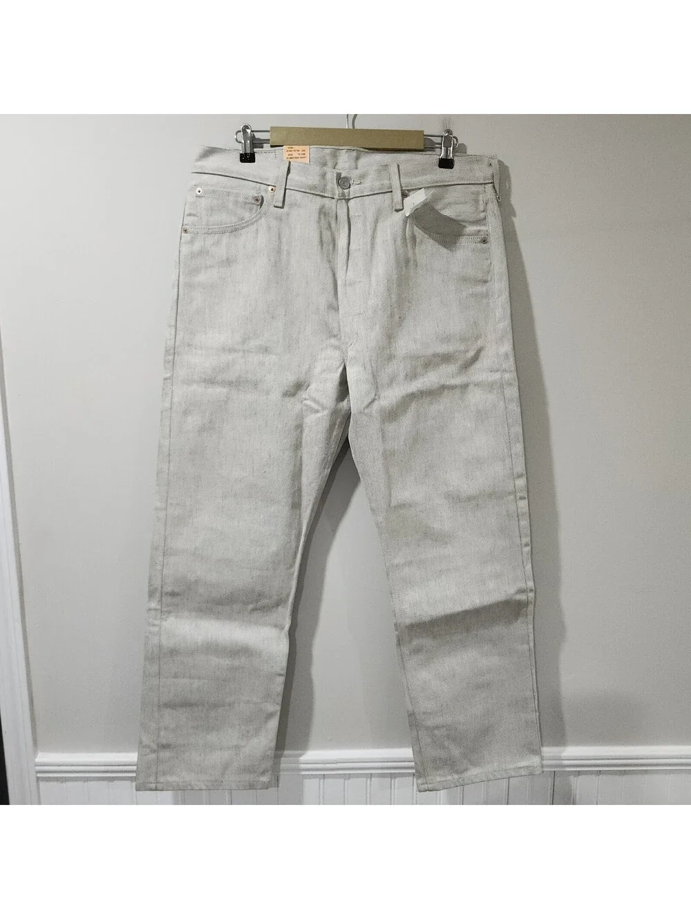 NWT Levi’s 501 Shrink-to-Fit Straight Leg Button Fly Jeans Mens 36x30